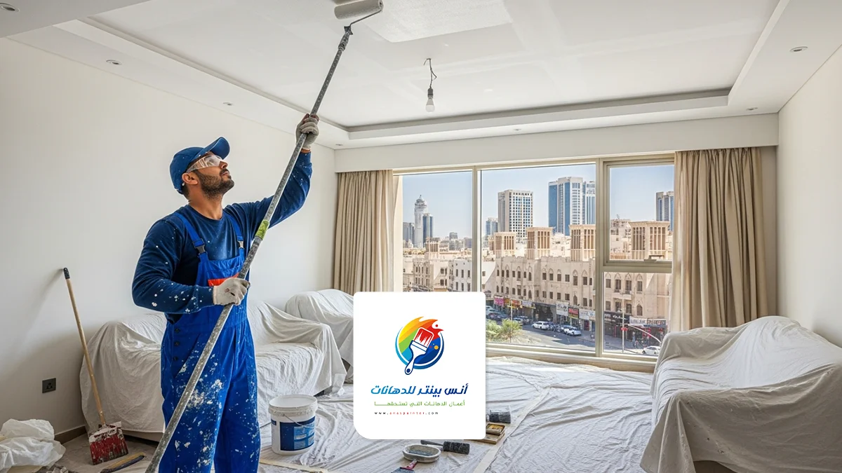 معلم متخصص في تأسيس الدهانات بجدة | أفضل عامل تأسيس بويه في جده