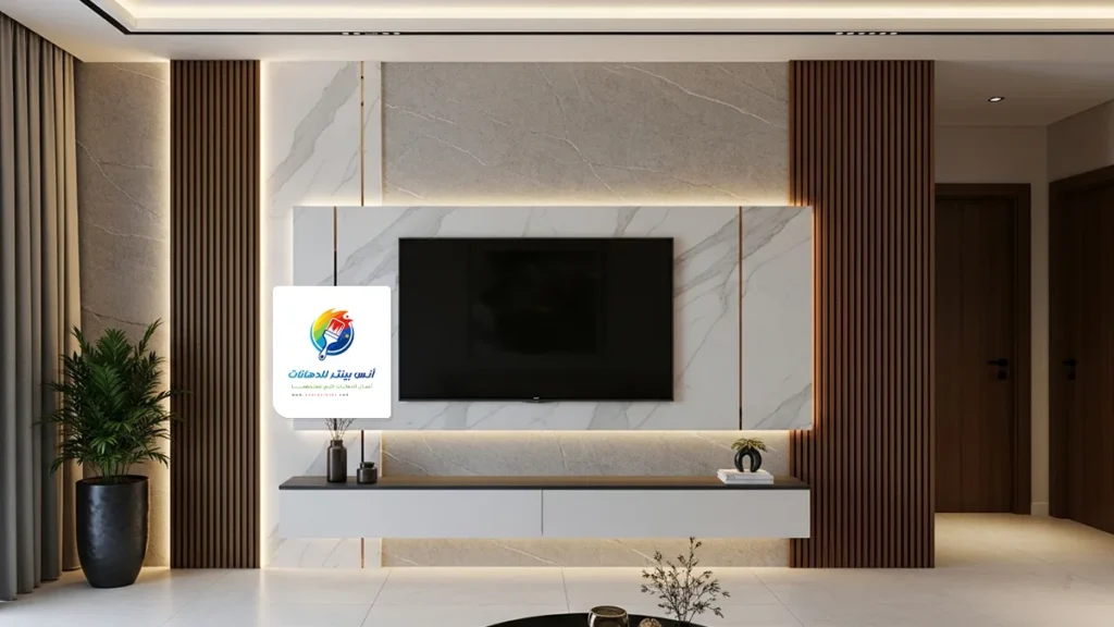 تفصيل ديكورات شاشات بلازما في جدة