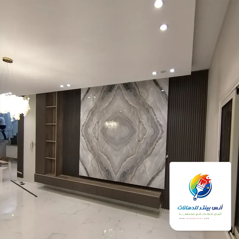 ديكورات تلفزيون بديل الرخام