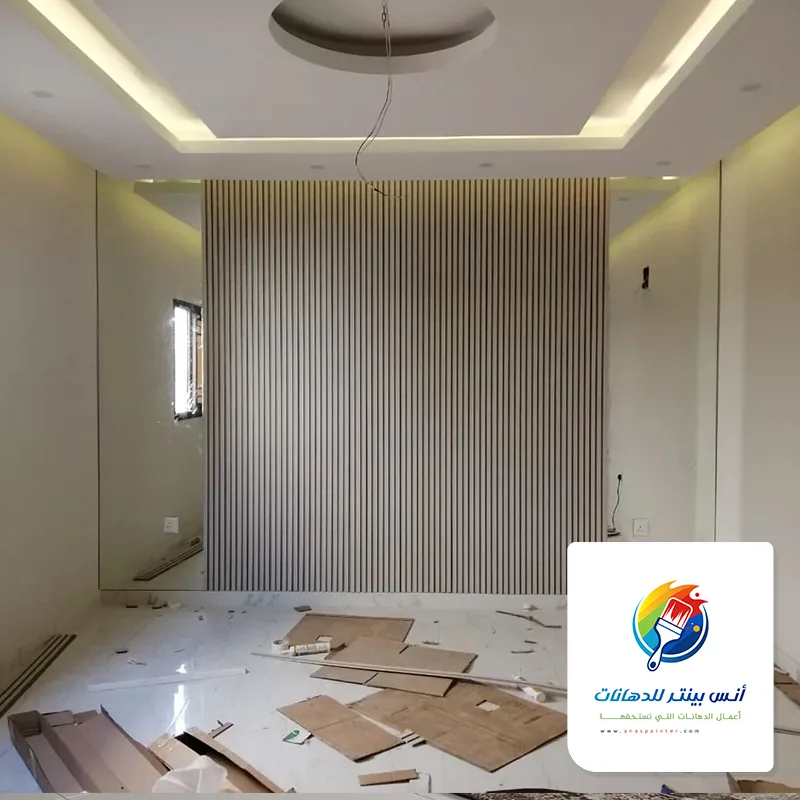 تكسيات خشب للتلفزيون