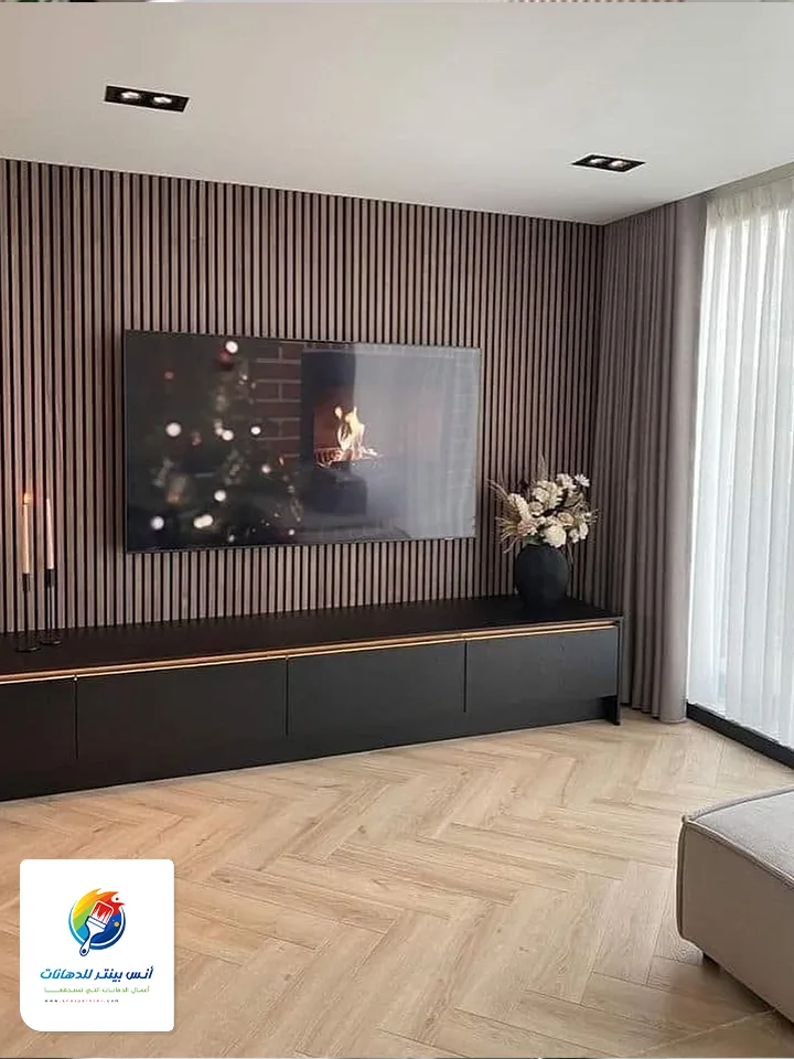 ديكور تلفزيون بسيط