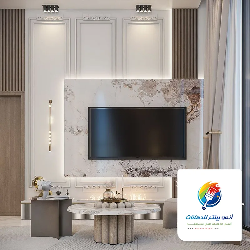 ديكورات شاشات بسيطة من أعمالنا