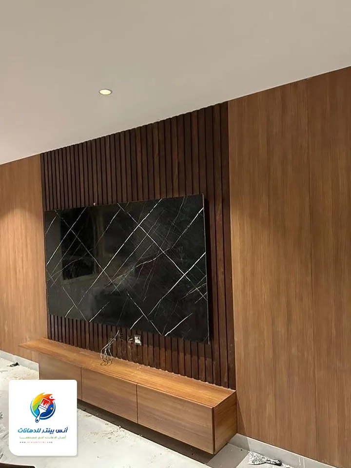 ورشة تفصيل ديكور شاشات بلازما